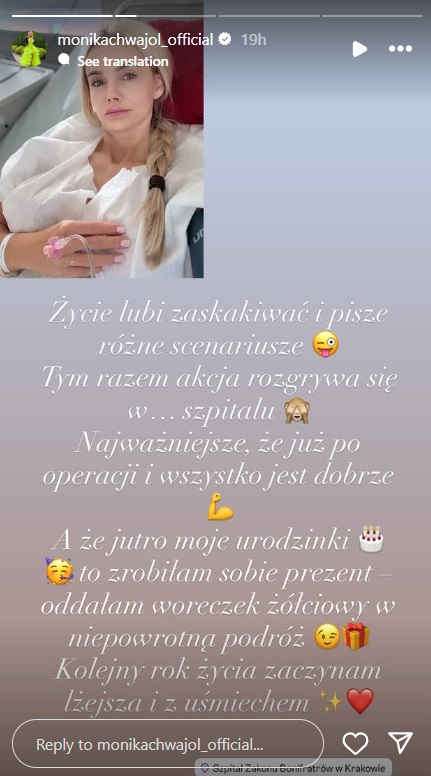 Monika Chwajoł Instagram