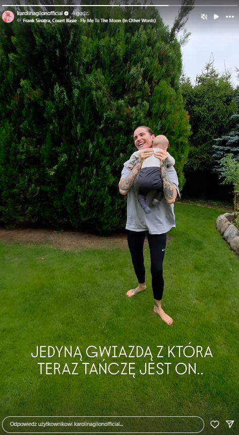 Karolina Gilon na Instagramie