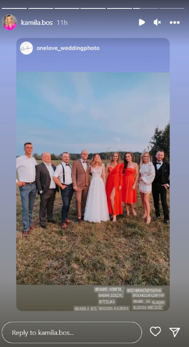 Kamila z Rolnik szuka zony 8 na Instagramie