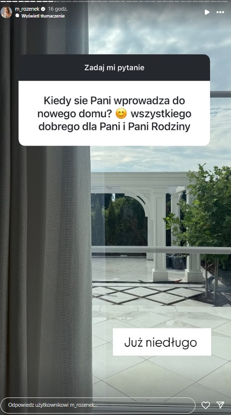 Małgorzata Rozenek Instagram