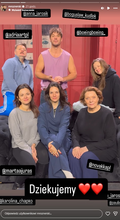 Mikołaj Roznerski Instagram