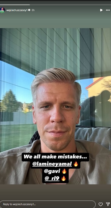 Wojciech Szczesny Instagram