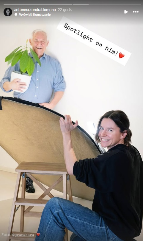 Marek Kondrat i Antonina Turnau